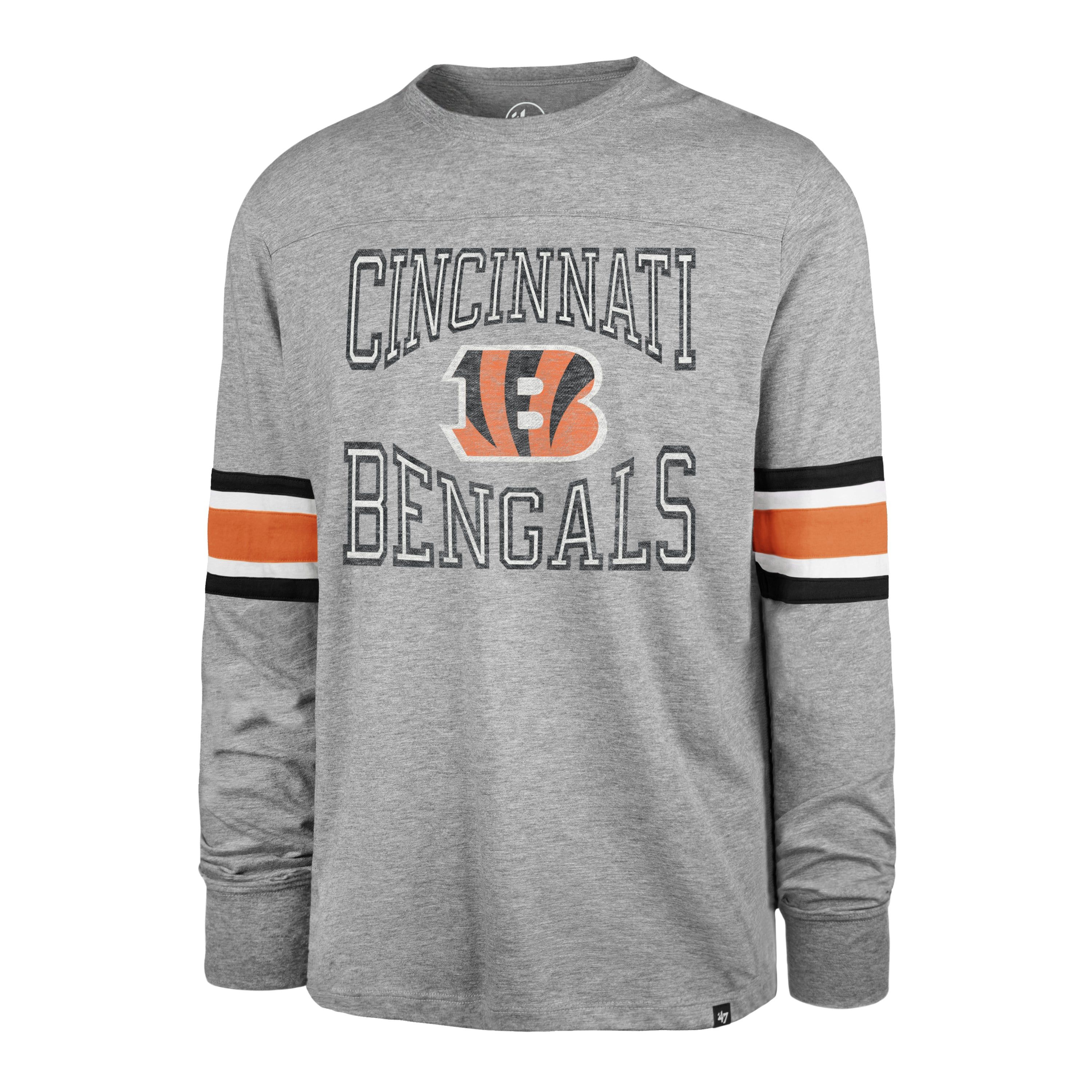 CINCINNATI BENGALS COVER TWO '47 BREX LONG SLEEVE TEE sold by 47