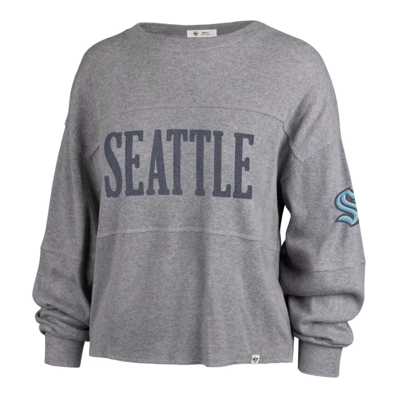 SEATTLE KRAKEN '47 JADA LONG SLEEVE TEE WOMENS made by 47