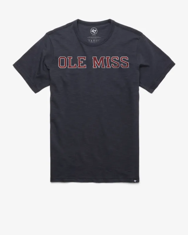MISSISSIPPI REBELS CLASSIC BLOCK '47 SCRUM TEE sold by 47