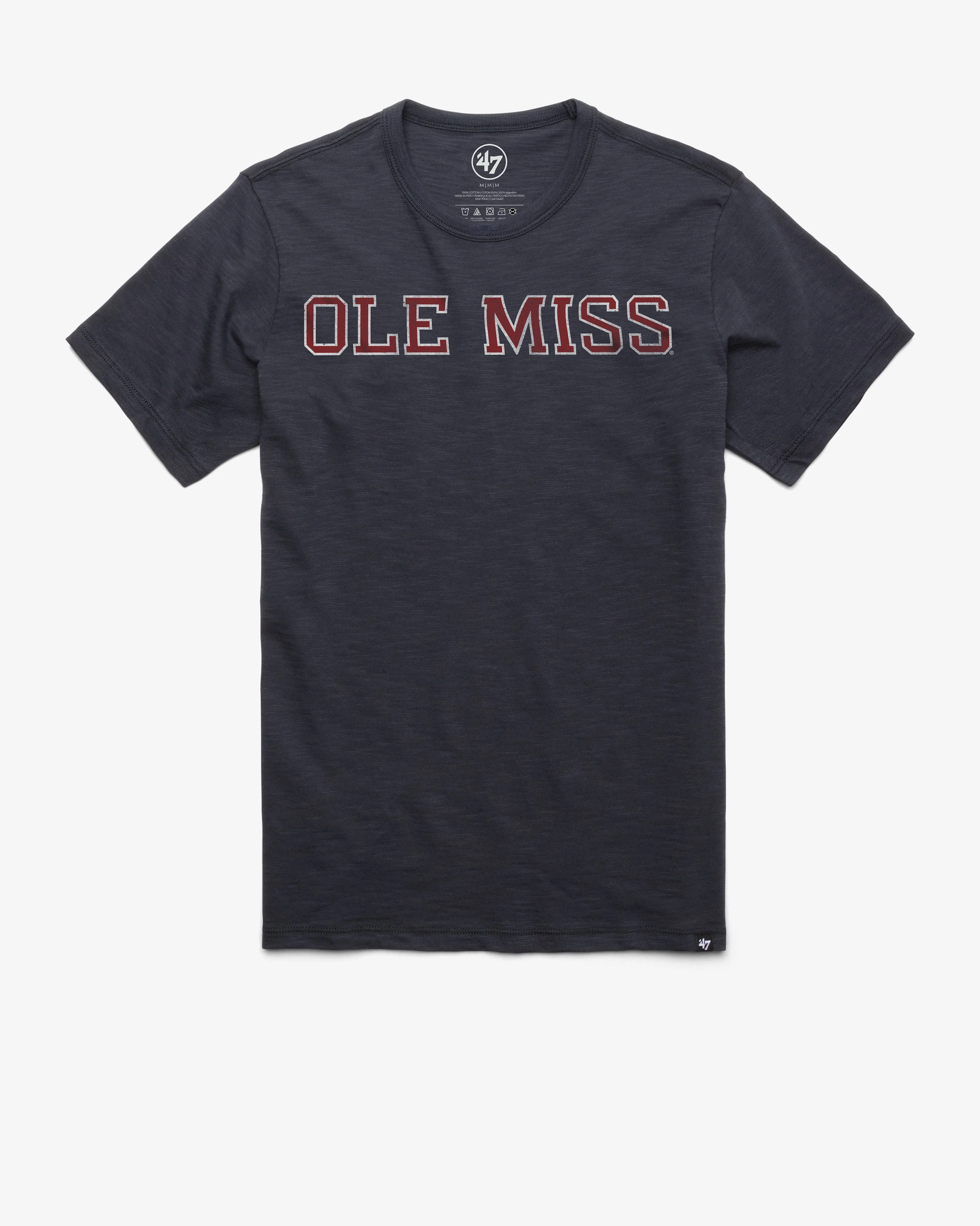MISSISSIPPI REBELS CLASSIC BLOCK '47 SCRUM TEE sold by 47