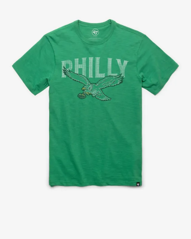 PHILADELPHIA EAGLES HISTORIC REGIONAL '47 SCRUM TEE sold by 47