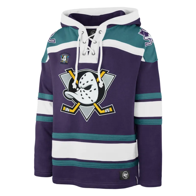 ANAHEIM DUCKS VINTAGE RETRO FREEZE SUPERIOR '47 LACER HOOD sold by 47