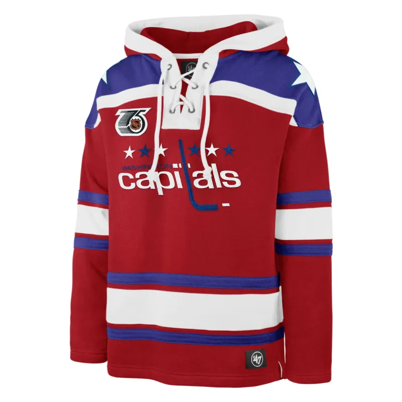 WASHINGTON CAPITALS VINTAGE RETRO FREEZE SUPERIOR '47 LACER HOOD sold by 47