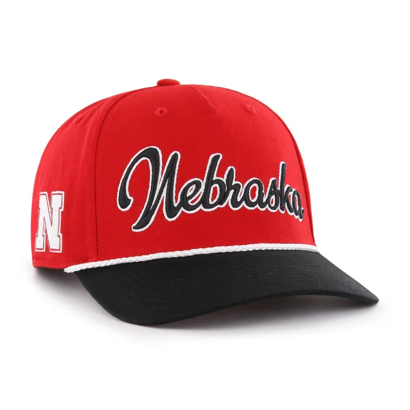 NEBRASKA CORNHUSKERS OVERHAND SCRIPT TWO TONE '47 MVP DV sold by 47