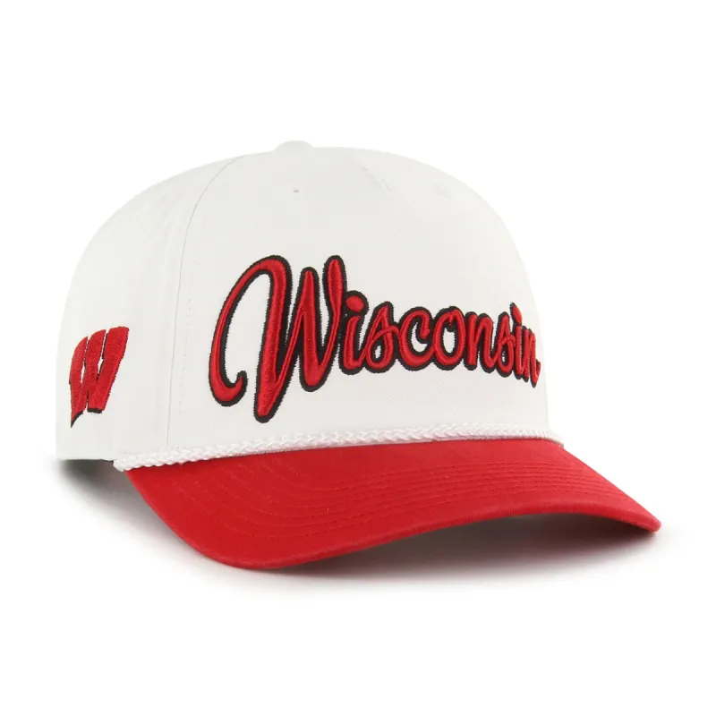 WISCONSIN BADGERS OVERHAND SCRIPT TWO TONE '47 MVP DV sold by 47