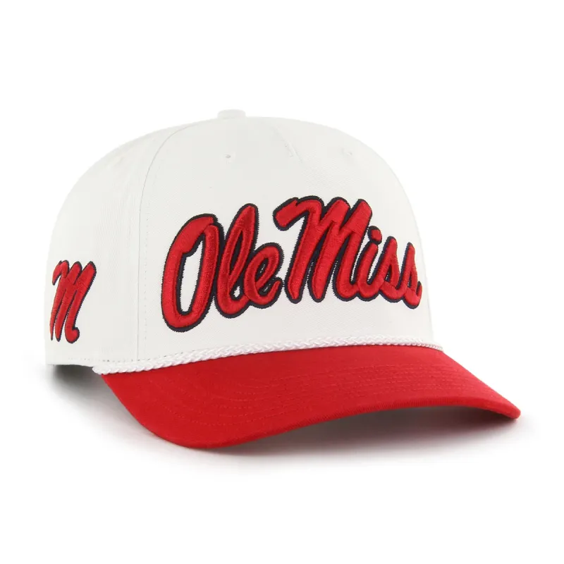 MISSISSIPPI REBELS OVERHAND SCRIPT TWO TONE '47 MVP DV sold by 47