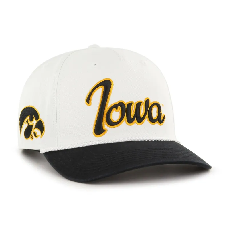 IOWA HAWKEYES OVERHAND SCRIPT TWO TONE '47 MVP DV sold by 47