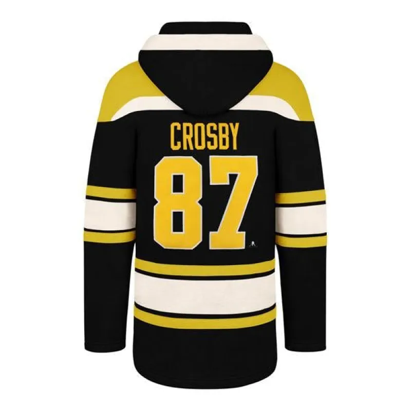 PITTSBURGH PENGUINS SIDNEY CROSBY PLAYER '47 LACER HOOD made by 47