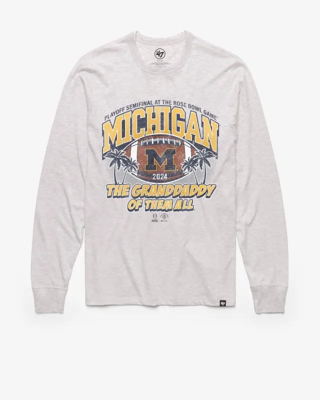 MICHIGAN WOLVERINES CFP SEMI FINAL '47 FRANKLIN LONG SLEEVE sold by 47