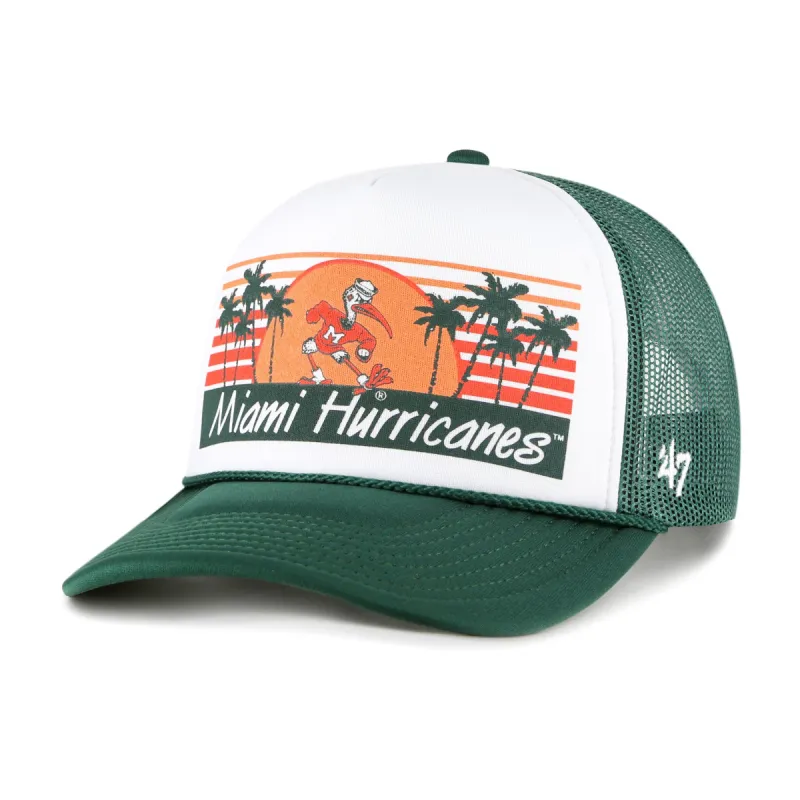 MIAMI HURRICANES VINTAGE ARTICLE '47 TRUCKER sold by 47