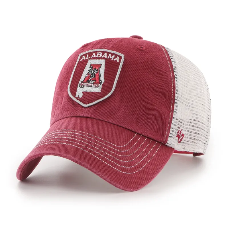 ALABAMA CRIMSON TIDE VINTAGE NCAA LOCAL NOMAD '47 CLEAN UP sold by 47