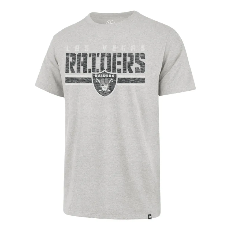 LAS VEGAS RAIDERS STRIPE THRU '47 FRANKLIN TEE sold by 47