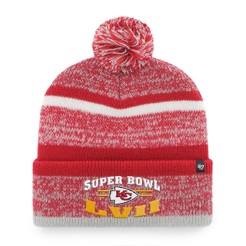 KANSAS CITY CHIEFS SUPER BOWL LVII '47 NORTHWARD CUFF KNIT sold by 47