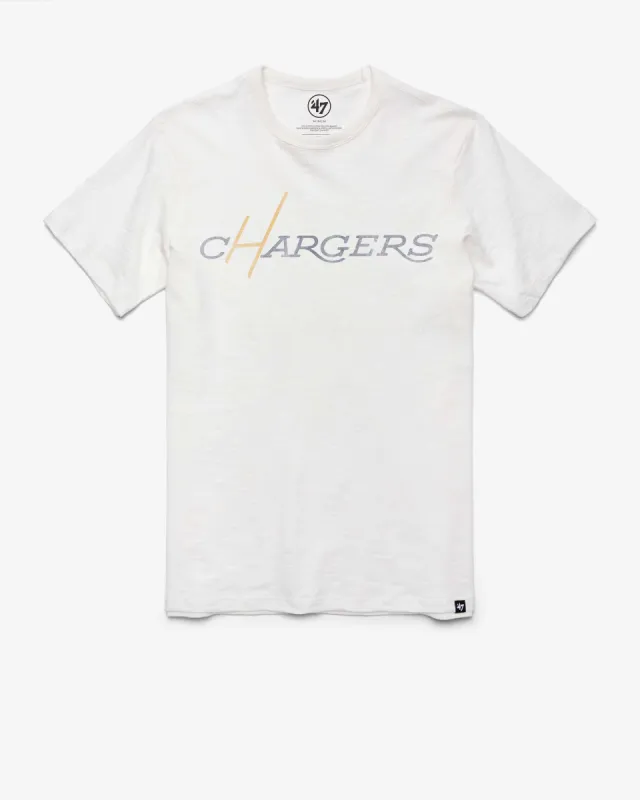 LOS ANGELES CHARGERS HISTORIC GRIT VINTAGE '47 SCRUM TEE sold by 47