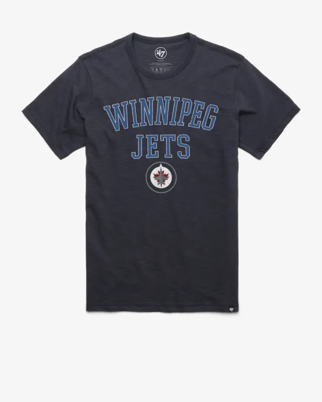 WINNIPEG JETS TRACK '47 SCRUM TEE sold by 47