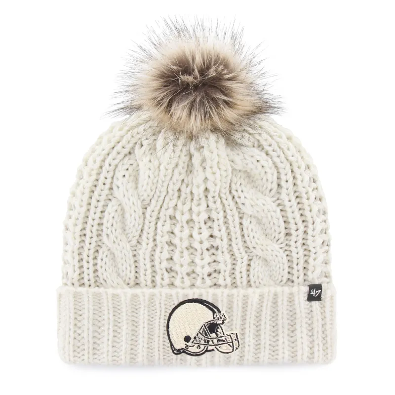 CLEVELAND BROWNS '47 MEEKO CUFF KNIT WOMENS sold by 47