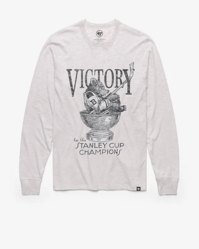 BOSTON BRUINS 100TH ANNIVERSARY EARLY YEARS '47 FRANKLIN LONG SLEEVE TEE sold by 47