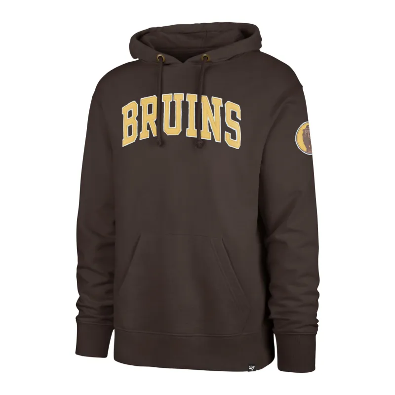 BOSTON BRUINS 100TH ANNIVERSARY EARLY YEARS ATLAS '47 STRIKER HOOD made by 47