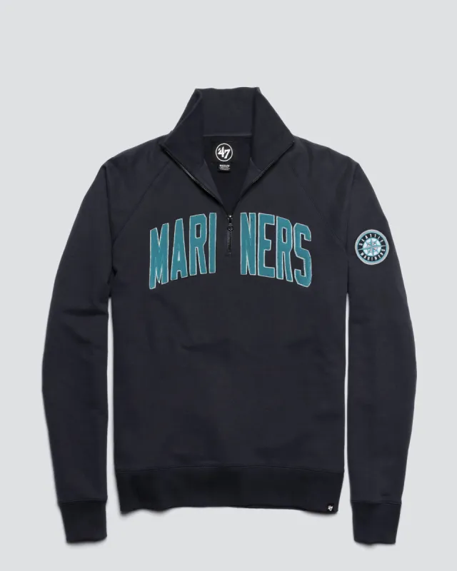 SEATTLE MARINERS BANKS '47 HARRIS SCRIMMAGE 1/4 ZIP sold by 47