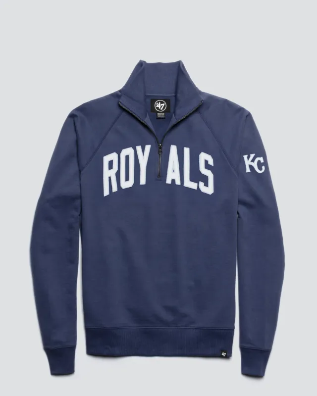 KANSAS CITY ROYALS BANKS '47 HARRIS SCRIMMAGE 1/4 ZIP sold by 47