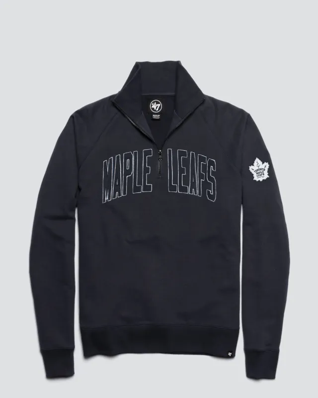 TORONTO MAPLE LEAFS BANKS '47 HARRIS SCRIMMAGE 1/4 ZIP sold by 47