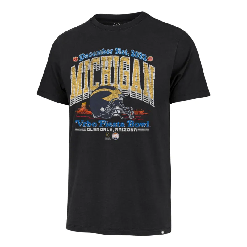 MICHIGAN WOLVERINES FIESTA BOWL '47 FRANKLIN TEE sold by 47