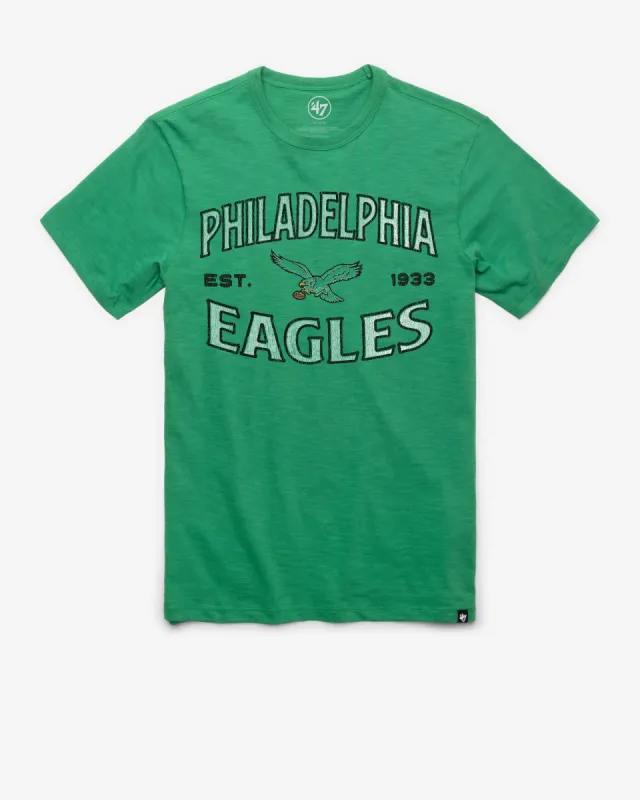 PHILADELPHIA EAGLES HISTORIC OFFSETTER '47 SCRUM TEE sold by 47
