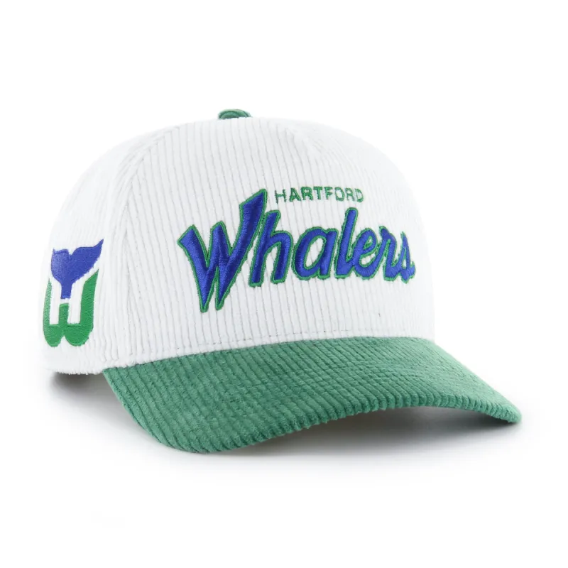 HARTFORD WHALERS VINTAGE CROSSTOWN CORD ARCH TT '47 HITCH sold by 47