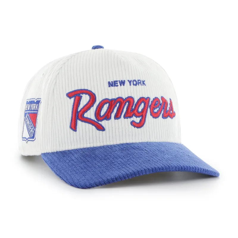 NEW YORK RANGERS VINTAGE CROSSTOWN CORD ARCH TT '47 HITCH sold by 47
