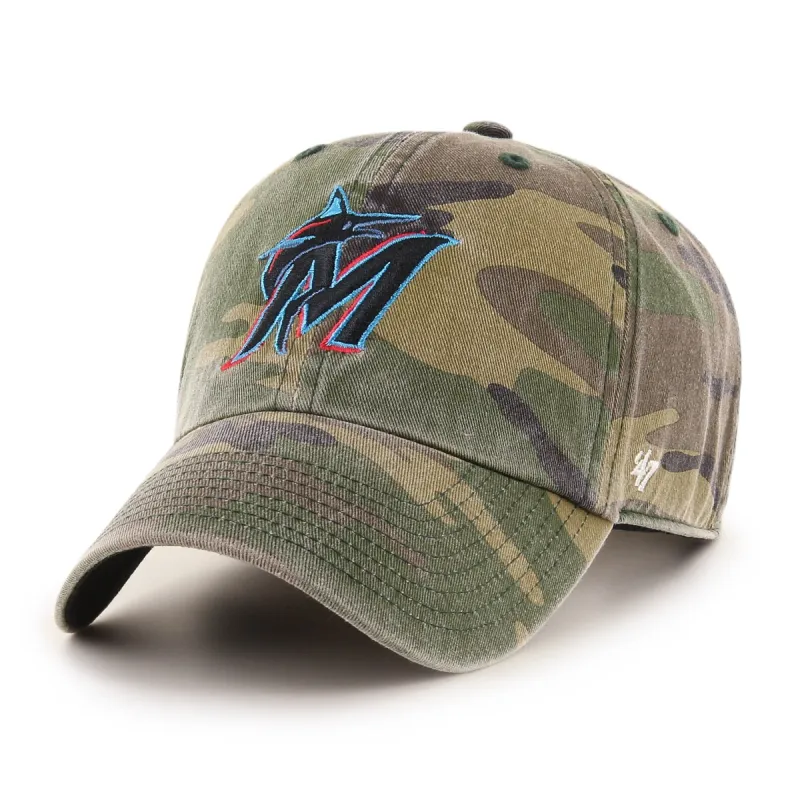 MIAMI MARLINS CAMO '47 CLEAN UP sold by 47