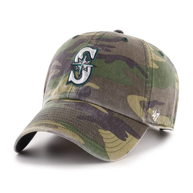 SEATTLE MARINERS CAMO '47 CLEAN UP sold by 47
