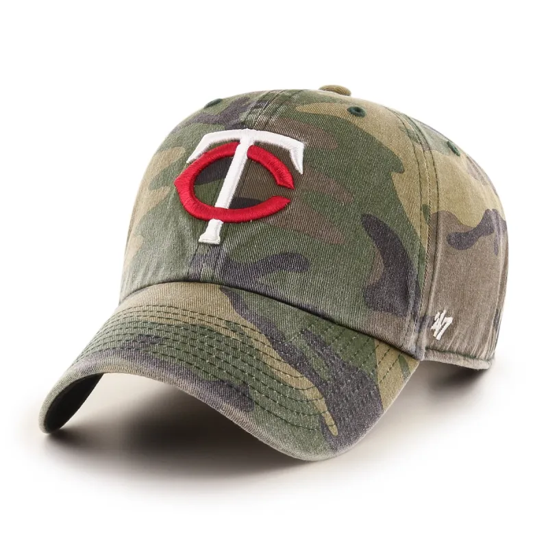 MINNESOTA TWINS CAMO '47 CLEAN UP made by 47