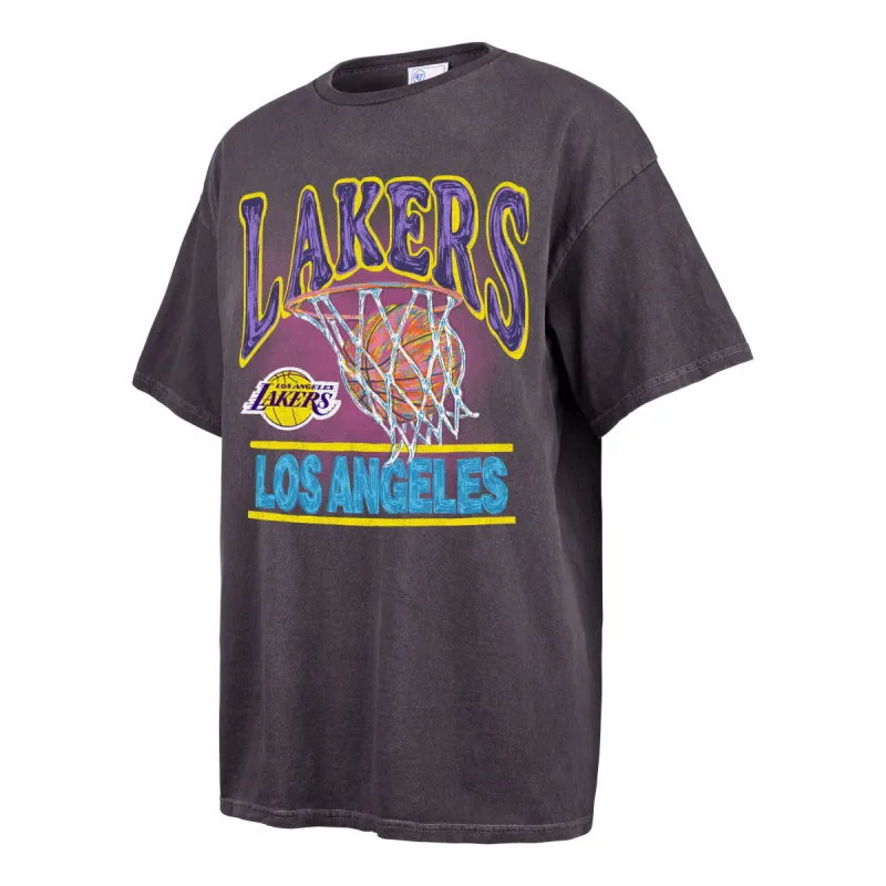 LOS ANGELES LAKERS VINTAGE '47 TUBULAR BOYFRIEND TEE WOMENS sold by 47