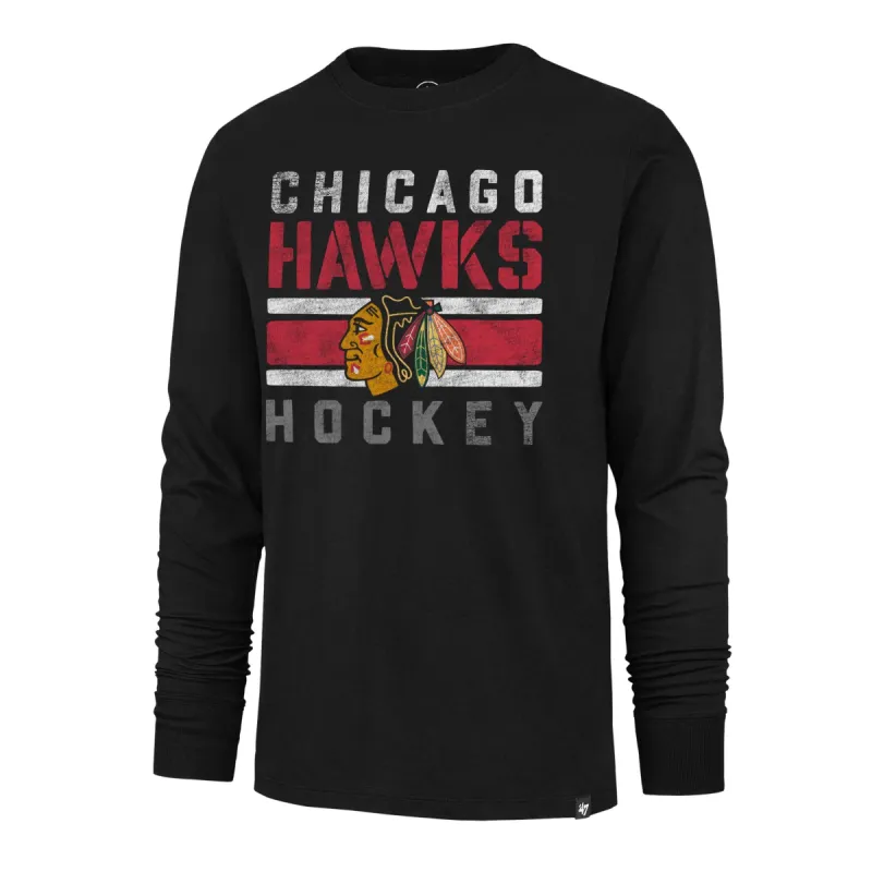 CHICAGO BLACKHAWKS TOP BIN '47 FRANKLIN LONG SLEEVE sold by 47