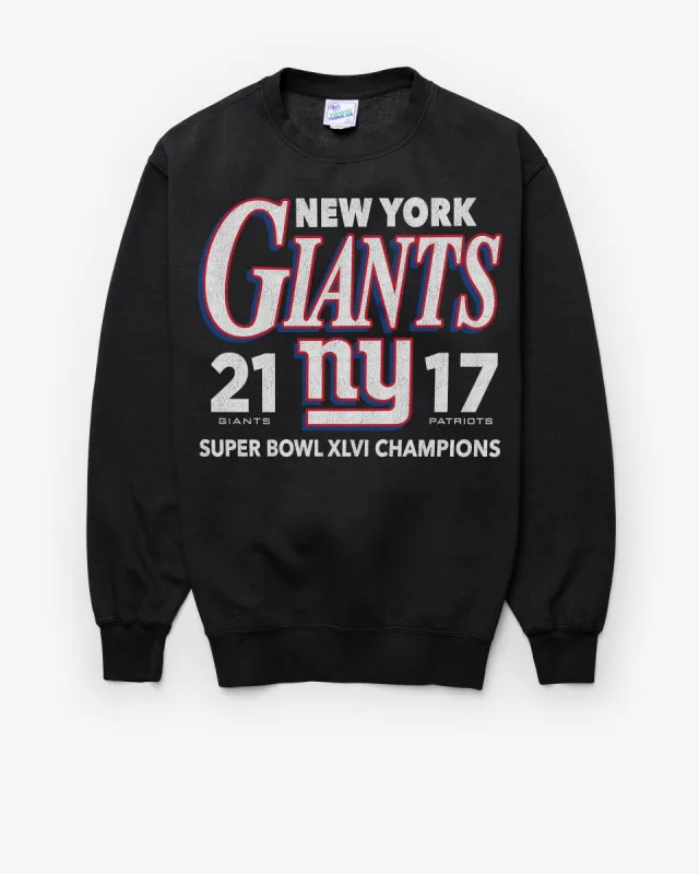 NEW YORK GIANTS SUPER BOWL GRIDIRON MVP '47 VINTAGE DYE THOMPSON CREW sold by 47