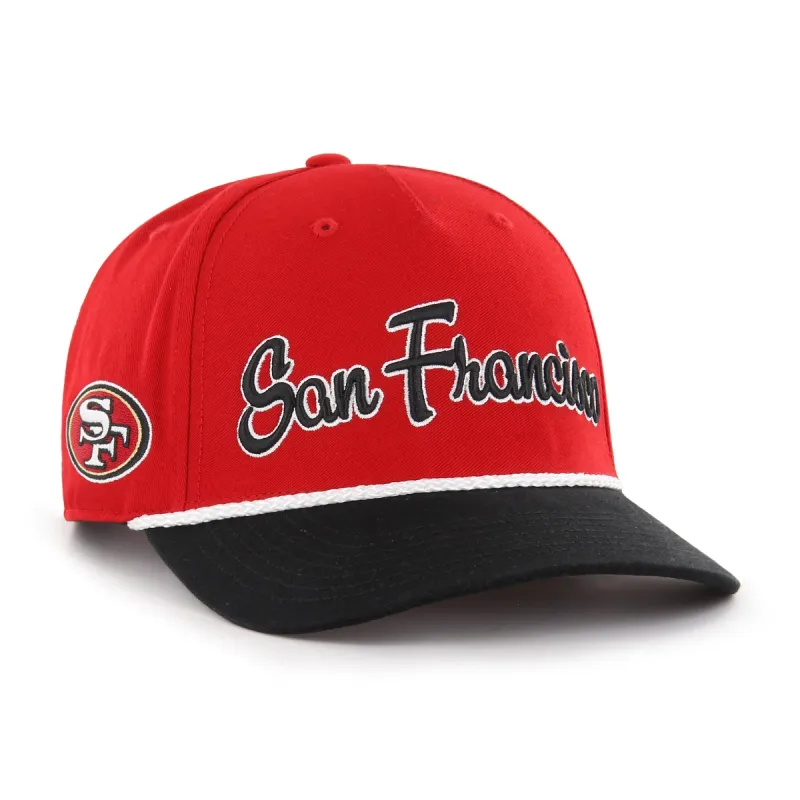 SAN FRANCISCO 49ERS OVERHAND SCRIPT TWO TONE '47 MVP DV made by 47