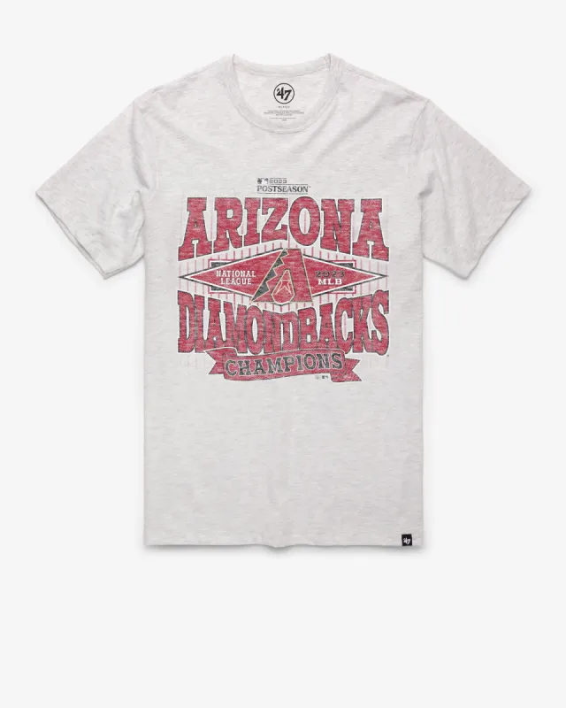 ARIZONA DIAMONDBACKS 2023 NATIONAL LEAGUE CHAMPS '47 FRANKLIN TEE sold by 47
