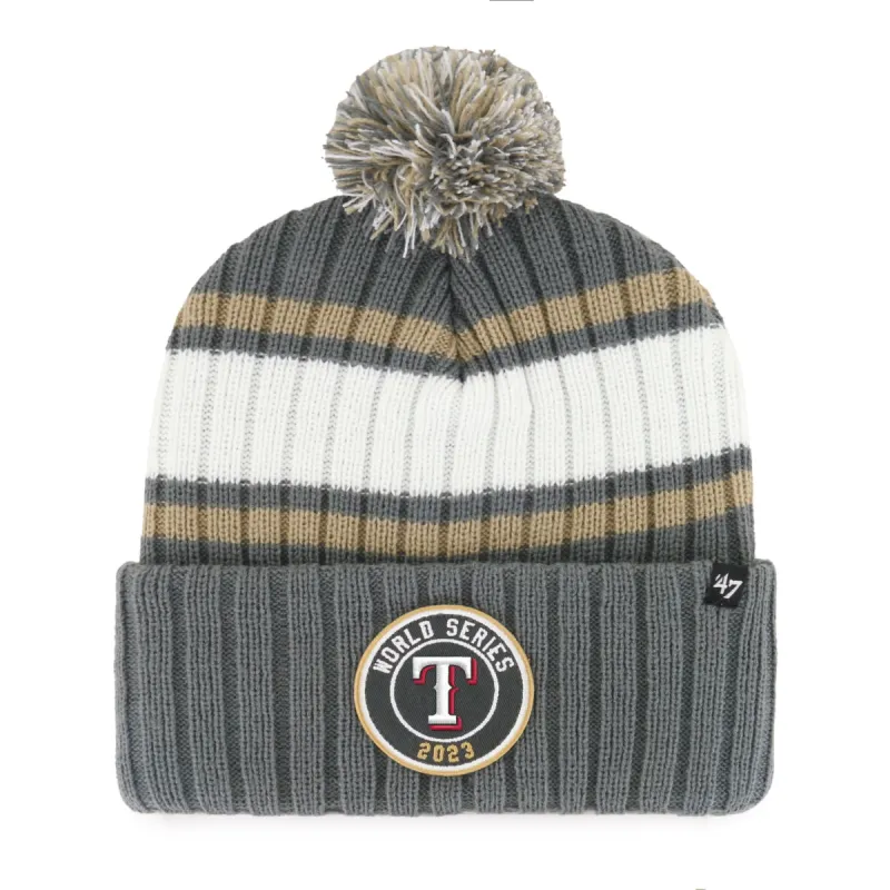 TEXAS RANGERS 2023 WORLD SERIES '47 CUFF KNIT sold by 47