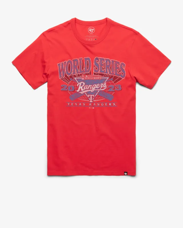 TEXAS RANGERS 2023 WORLD SERIES '47 FRANKLIN TEE sold by 47