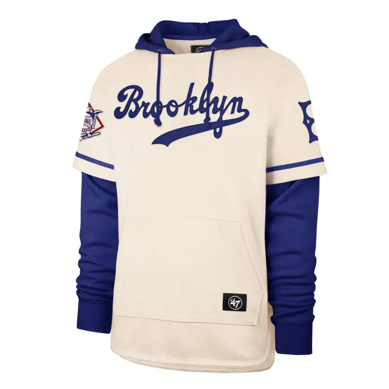LOS ANGELES DODGERS COOPERSTOWN TRIFECTA '47 SHORTSTOP PULLOVER HOOD sold by 47