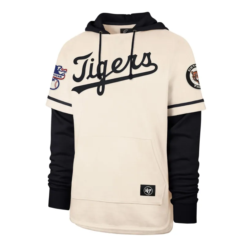 DETROIT TIGERS COOPERSTOWN TRIFECTA '47 SHORTSTOP PULLOVER HOOD sold by 47