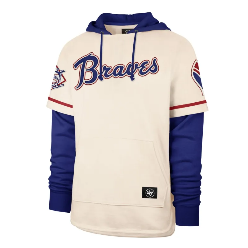 ATLANTA BRAVES COOPERSTOWN TRIFECTA '47 SHORTSTOP PULLOVER sold by 47