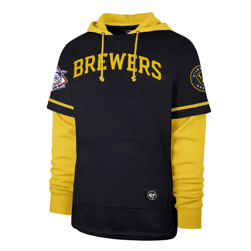 MILWAUKEE BREWERS TRIFECTA '47 SHORTSTOP PULLOVER sold by 47