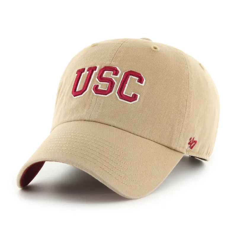 USC SOUTHERN CAL TROJANS KHAKI BALLPARK '47 CLEAN UP sold by 47