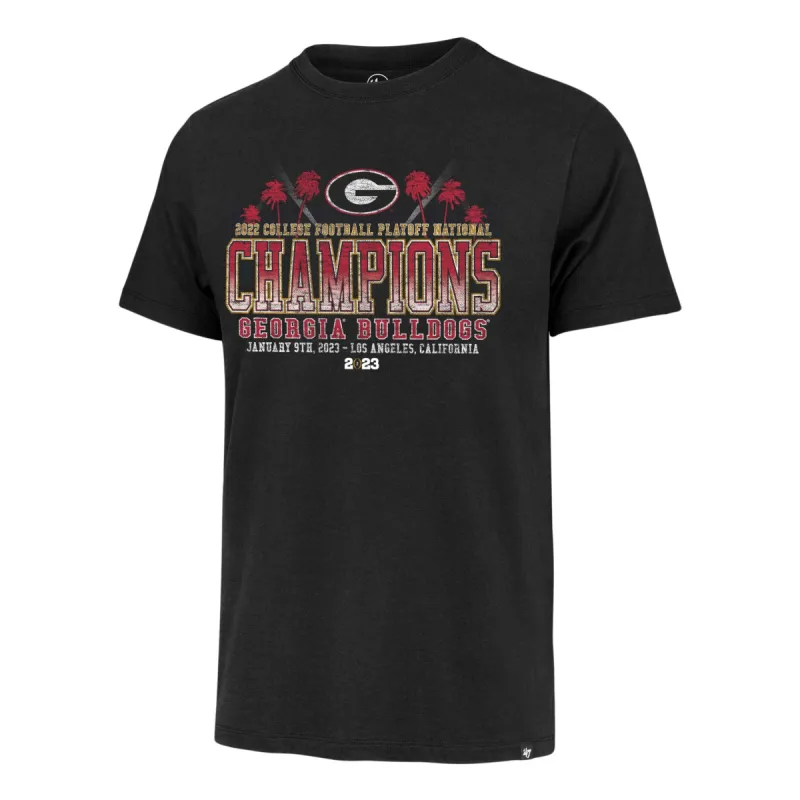 GEORGIA BULLDOGS 2022 CFP NATIONAL CHAMPS '47 FRANKLIN TEE sold by 47
