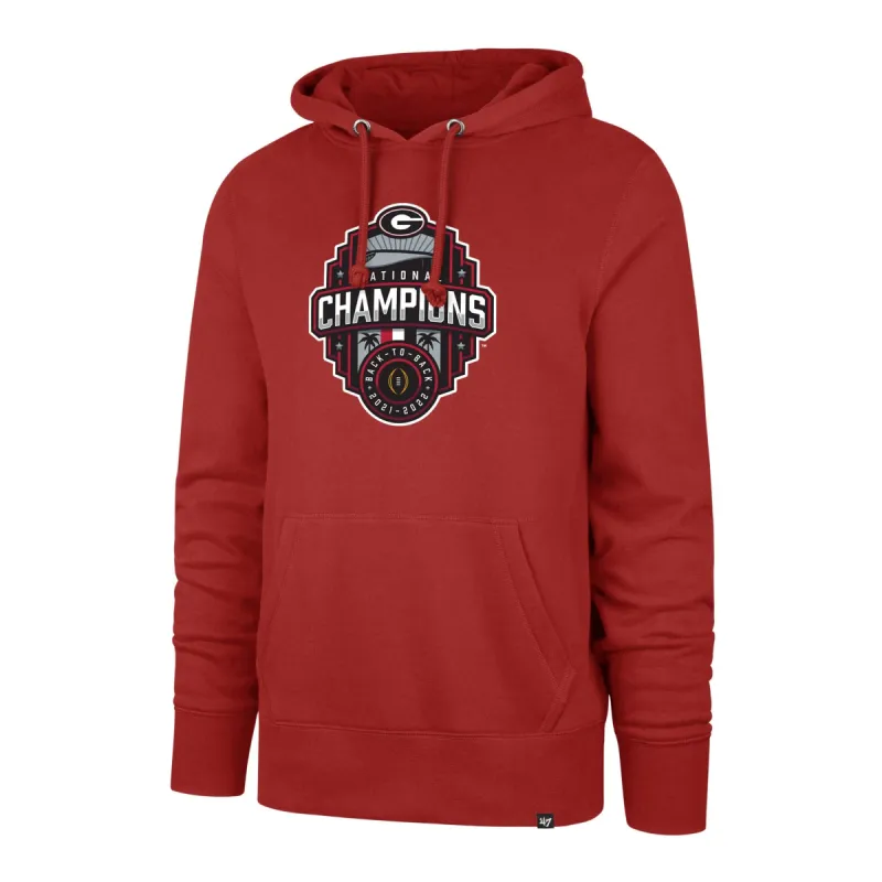 GEORGIA BULLDOGS 2022 CFP NATIONAL CHAMPS '47 HEADLINE HOOD sold by 47