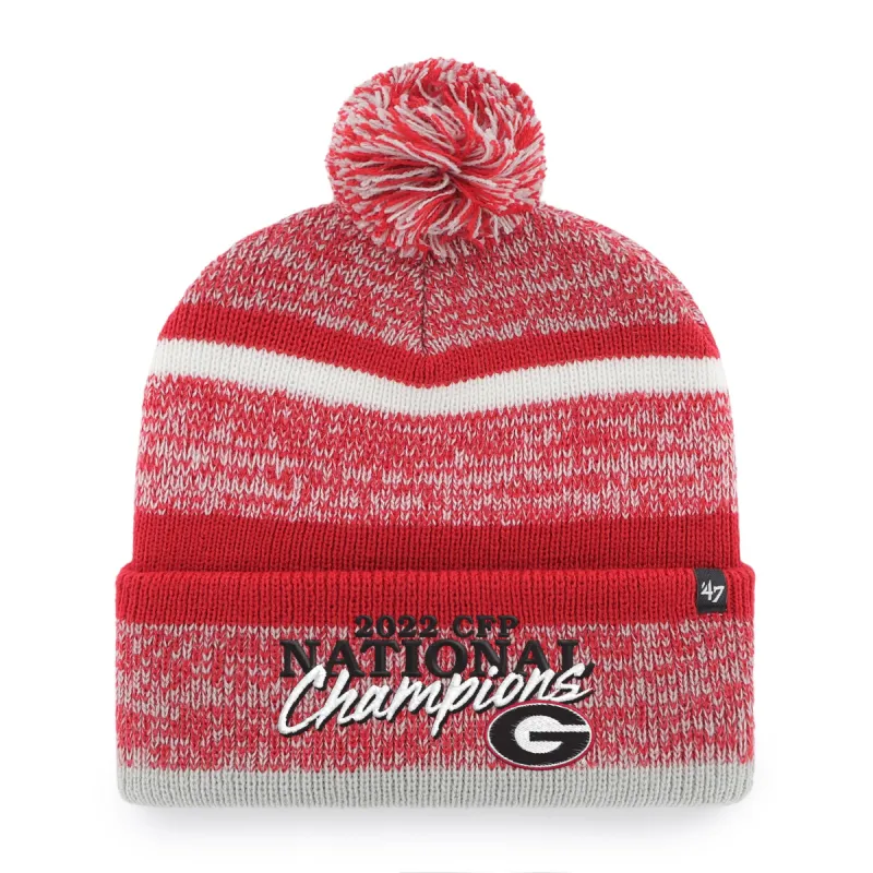 GEORGIA BULLDOGS 2022 CFP NATIONAL CHAMPS NORTHWARD '47 CUFF KNIT sold by 47