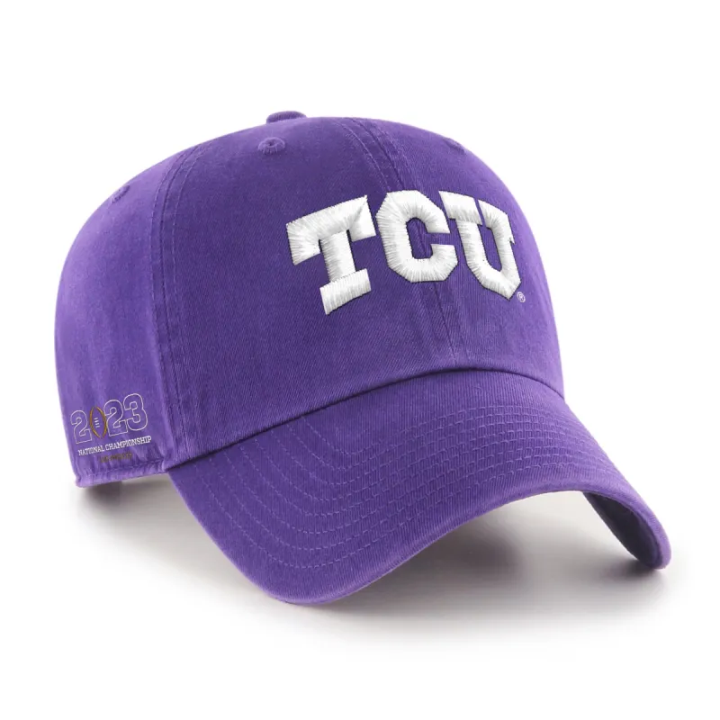 TCU HORNED FROGS CFP CHAMPIONSHIP TEAM ID '47 CLEAN UP sold by 47