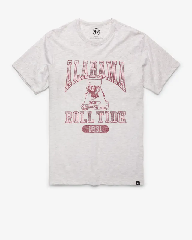 ALABAMA CRIMSON TIDE VINTAGE LINE PRESS '47 FRANKLIN TEE sold by 47