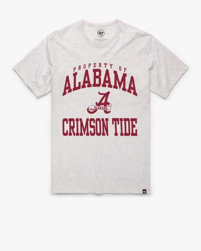 ALABAMA CRIMSON TIDE VINTAGE PROPERTY OF ARCH '47 FRANKLIN TEE sold by 47